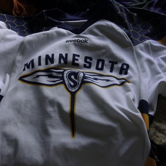 Minnesota Swarm David Earl game worn/signed jersey - Picture 4 of 8